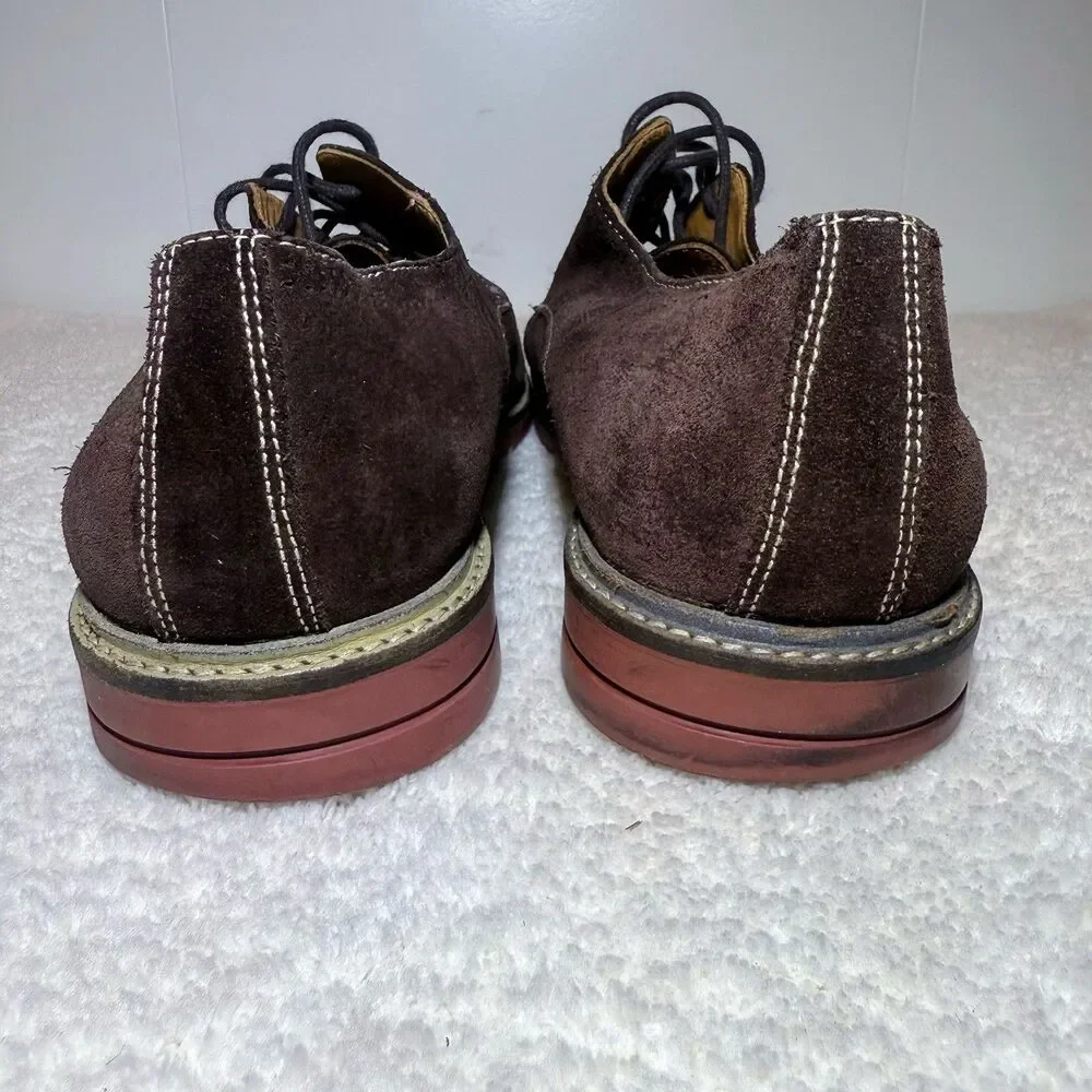 Johnston & Murphy Ellington Plain Toe Suede Oxford Shoes Men’s Size 11.5 M